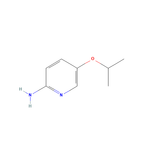 5-propan-2-yloxypyridin-2-amine (CAS: 846549-59-5) - Chemical Structure and Molecular Formula 