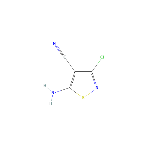 5-amino-3-chloro-1,2-thiazole-4-carbonitrile (CAS: 3889-68-7) - Related Chemical Product