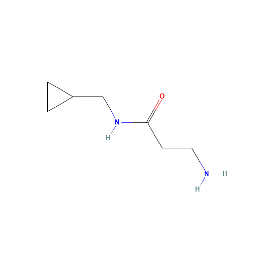 3-amino-N-(cyclopropylmethyl)propanamide (CAS: 251947-20-3) - Related Chemical Product