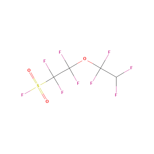 1,1,2,2-tetrafluoro-2-(1,1,2,2-tetrafluoroethoxy)ethanesulfonyl fluoride (CAS: 104729-49-9) - Related Chemical Product
