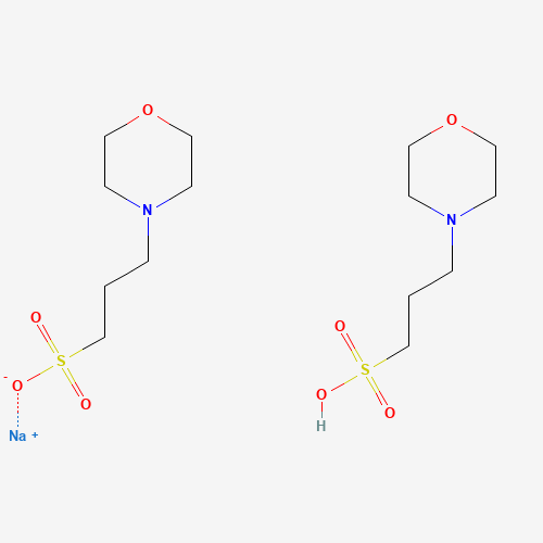 sodium;3-morpholin-4-ylpropane-1-sulfonate;3-morpholin-4-ylpropane-1-sulfonic acid (CAS: 117961-20-3) - Related Chemical Product