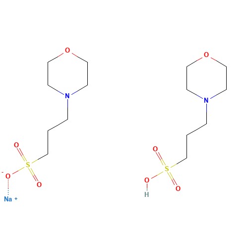 sodium;3-morpholin-4-ylpropane-1-sulfonate;3-morpholin-4-ylpropane-1-sulfonic acid (CAS: 117961-20-3) - Related Chemical Product