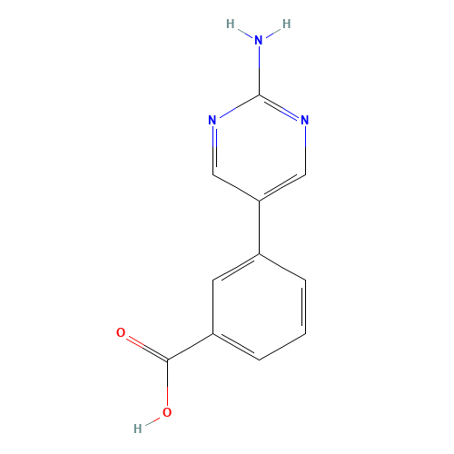 3-(2-aminopyrimidin-5-yl)benzoic acid (CAS: 914349-45-4) - Related Chemical Product