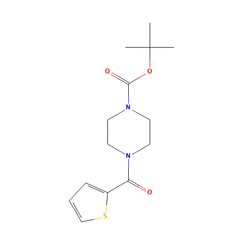 tert-butyl 4-(thiophene-2-carbonyl)piperazine-1-carboxylate (CAS: 473733-88-9) - Related Chemical Product