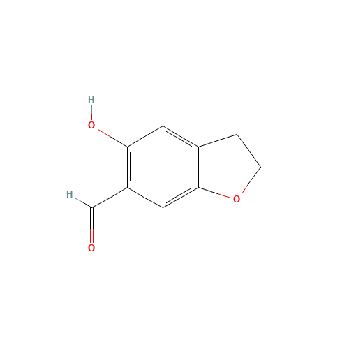 5-hydroxy-2,3-dihydro-1-benzofuran-6-carbaldehyde (CAS: 99385-88-3) - Related Chemical Product