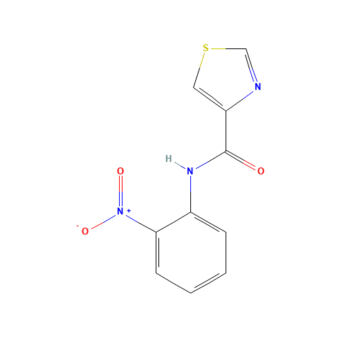 N-(2-nitrophenyl)-1,3-thiazole-4-carboxamide (CAS: 4866-07-3) - Related Chemical Product