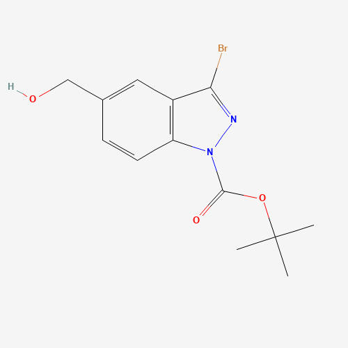 tert-butyl 3-bromo-5-(hydroxymethyl)indazole-1-carboxylate (CAS: 1383705-97-2) - Related Chemical Product