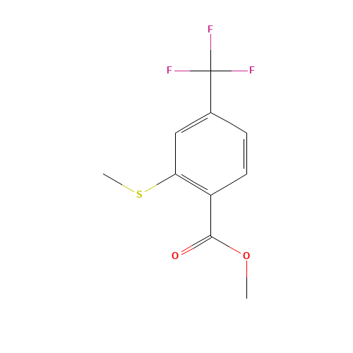methyl 2-methylsulfanyl-4-(trifluoromethyl)benzoate (CAS: 192805-69-9) - Related Chemical Product