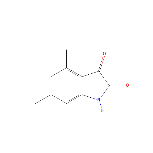4,6-dimethyl-1H-indole-2,3-dione (CAS: 49820-06-6) - Related Chemical Product