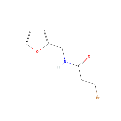 3-bromo-N-(furan-2-ylmethyl)propanamide (CAS: 90006-20-5) - Related Chemical Product