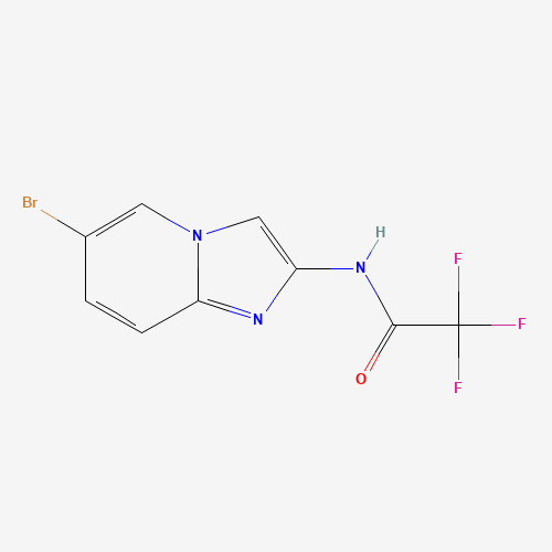 N-(6-bromoimidazo[1,2-a]pyridin-2-yl)-2,2,2-trifluoroacetamide (CAS: 504413-35-8) - Related Chemical Product