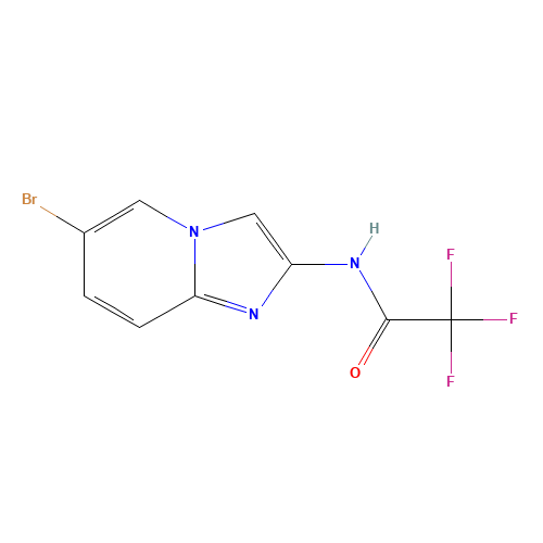 N-(6-bromoimidazo[1,2-a]pyridin-2-yl)-2,2,2-trifluoroacetamide (CAS: 504413-35-8) - Related Chemical Product