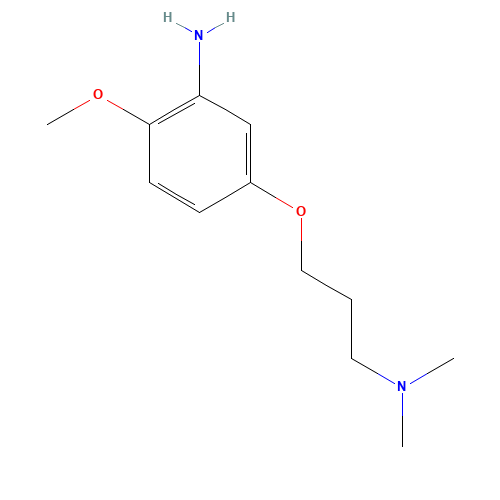 5-[3-(dimethylamino)propoxy]-2-methoxyaniline (CAS: 1116229-75-4) - Related Chemical Product