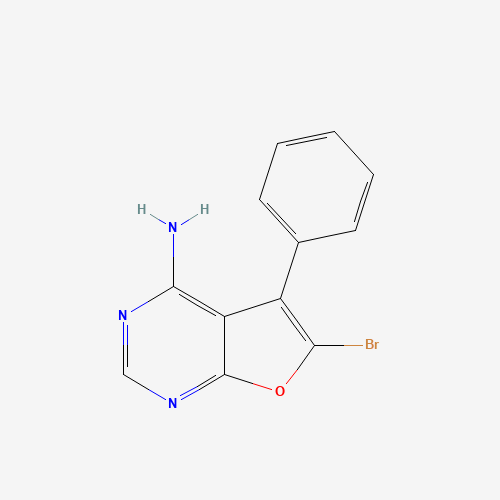 6-bromo-5-phenylfuro[2,3-d]pyrimidin-4-amine (CAS: 873306-43-5) - Related Chemical Product