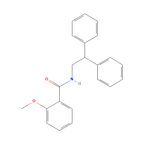 N-(2,2-diphenylethyl)-2-methoxybenzamide (CAS: 265655-95-6) - Related Chemical Product