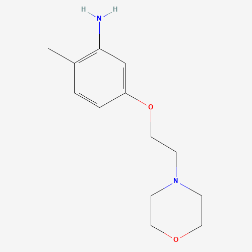 2-methyl-5-(2-morpholin-4-ylethoxy)aniline (CAS: 870708-38-6) - Related Chemical Product