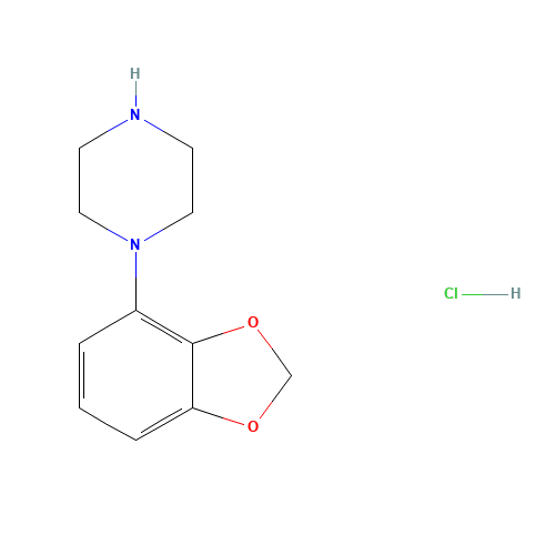 1-(1,3-benzodioxol-4-yl)piperazine;hydrochloride (CAS: 105684-23-9) - Related Chemical Product