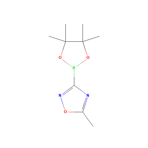 5-methyl-3-(4,4,5,5-tetramethyl-1,3,2-dioxaborolan-2-yl)-1,2,4-oxadiazole (CAS: 1268467-11-3) - Related Chemical Product