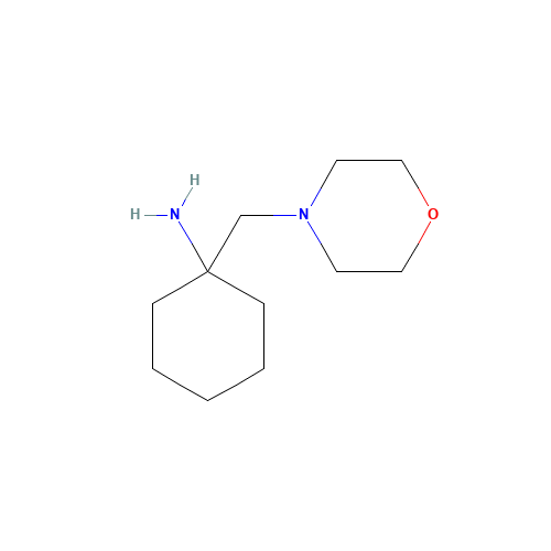 1-(morpholin-4-ylmethyl)cyclohexan-1-amine (CAS: 883545-37-7) - Related Chemical Product