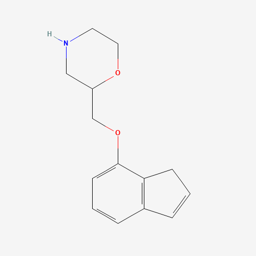 2-(3H-inden-4-yloxymethyl)morpholine (CAS: 60929-23-9) - Related Chemical Product