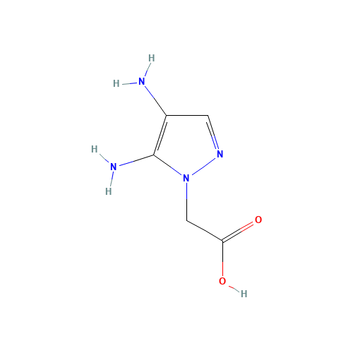 2-(4,5-diaminopyrazol-1-yl)acetic acid (CAS: 439902-04-2) - Related Chemical Product