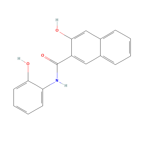 3-hydroxy-N-(2-hydroxyphenyl)naphthalene-2-carboxamide (CAS: 16215-75-1) - Related Chemical Product