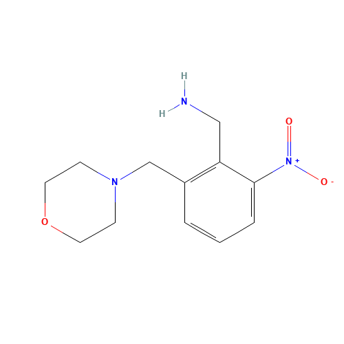 [2-(morpholin-4-ylmethyl)-6-nitrophenyl]methanamine (CAS: 630409-68-6) - Related Chemical Product