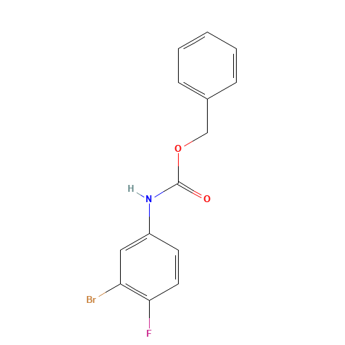 benzyl N-(3-bromo-4-fluorophenyl)carbamate (CAS: 1256633-39-2) - Related Chemical Product
