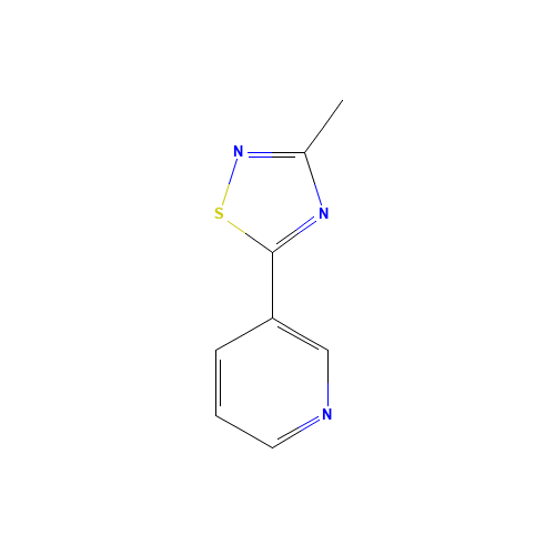 3-methyl-5-pyridin-3-yl-1,2,4-thiadiazole (CAS: 92751-39-8) - Related Chemical Product