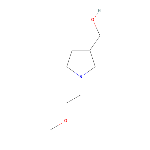 [1-(2-methoxyethyl)pyrrolidin-3-yl]methanol (CAS: 90227-42-2) - Related Chemical Product