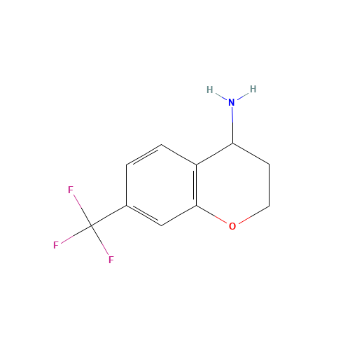 7-(trifluoromethyl)-3,4-dihydro-2H-chromen-4-amine (CAS: 704208-25-3) - Related Chemical Product