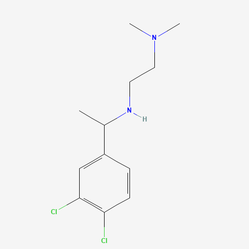 N-[1-(3,4-dichlorophenyl)ethyl]-N',N'-dimethylethane-1,2-diamine (CAS: 1019469-18-1) - Related Chemical Product