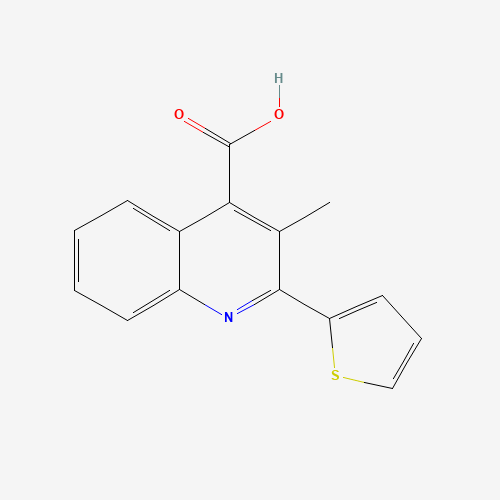 3-methyl-2-thiophen-2-ylquinoline-4-carboxylic acid (CAS: 204847-10-9) - Related Chemical Product