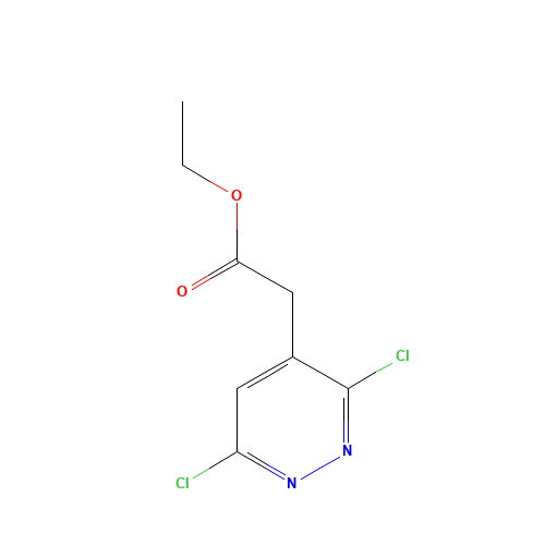 ethyl 2-(3,6-dichloropyridazin-4-yl)acetate (CAS: 917027-38-4) - Related Chemical Product