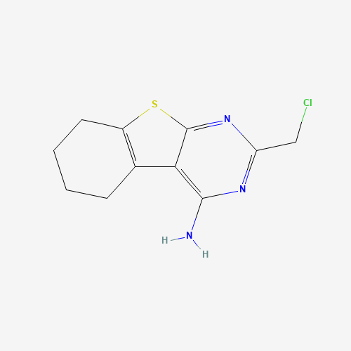 2-(chloromethyl)-5,6,7,8-tetrahydro-[1]benzothiolo[2,3-d]pyrimidin-4-amine (CAS: 89567-04-4) - Related Chemical Product