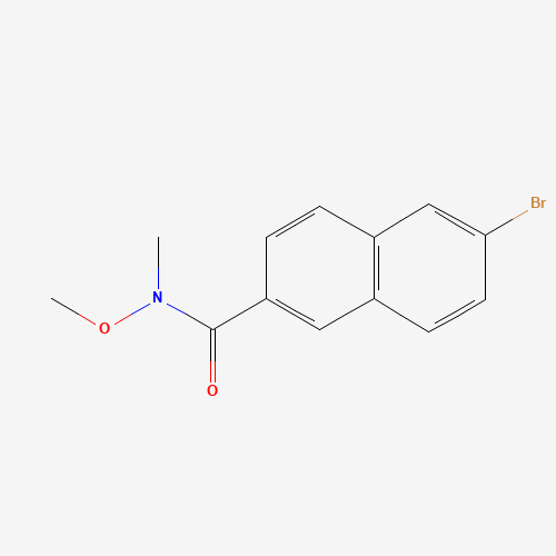 6-bromo-N-methoxy-N-methylnaphthalene-2-carboxamide (CAS: 861880-64-0) - Related Chemical Product