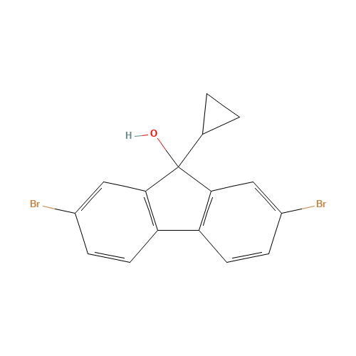 2,7-dibromo-9-cyclopropylfluoren-9-ol (CAS: 1616114-08-9) - Related Chemical Product