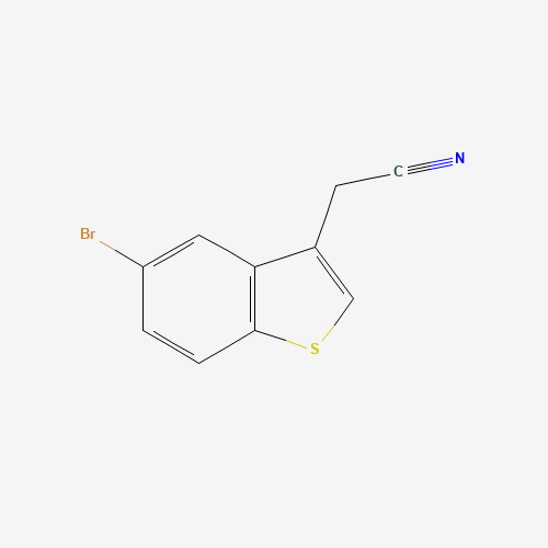 2-(5-bromo-1-benzothiophen-3-yl)acetonitrile (CAS: 23799-61-3) - Related Chemical Product