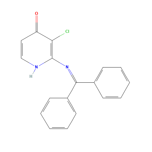 2-(benzhydrylideneamino)-3-chloro-1H-pyridin-4-one (CAS: 1174046-74-2) - Related Chemical Product