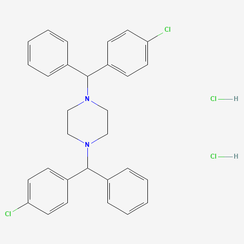 1,4-bis[(4-chlorophenyl)-phenylmethyl]piperazine;dihydrochloride (CAS: 346451-15-8) - Related Chemical Product