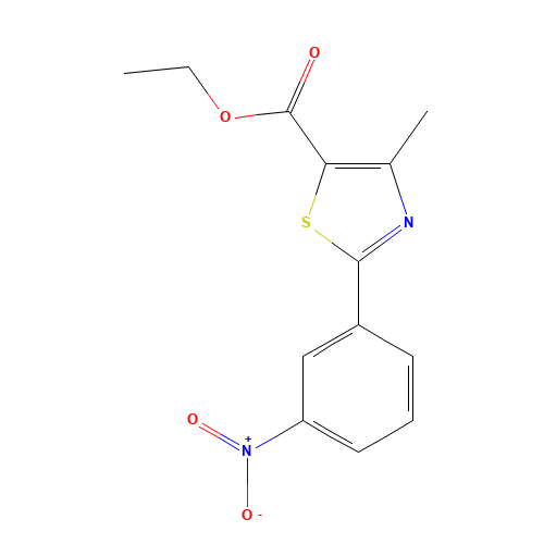 ethyl 4-methyl-2-(3-nitrophenyl)-1,3-thiazole-5-carboxylate (CAS: 209540-06-7) - Related Chemical Product