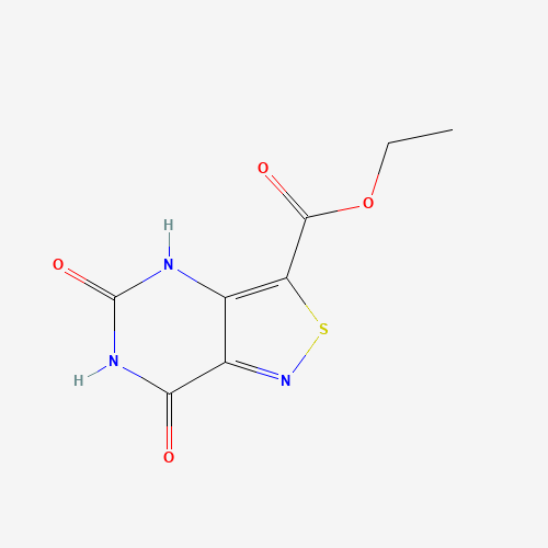 ethyl 5,7-dioxo-4H-[1,2]thiazolo[4,3-d]pyrimidine-3-carboxylate (CAS: 160600-22-6) - Related Chemical Product