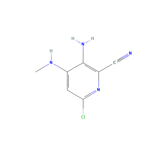 3-amino-6-chloro-4-(methylamino)pyridine-2-carbonitrile (CAS: 1104380-99-5) - Related Chemical Product