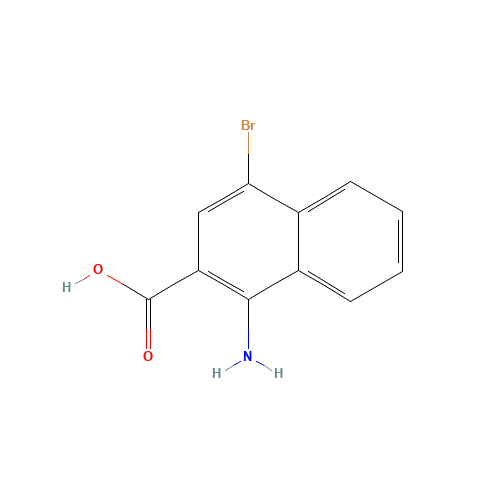 1-amino-4-bromonaphthalene-2-carboxylic acid (CAS: 1227924-42-6) - Related Chemical Product