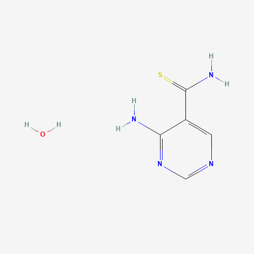 4-aminopyrimidine-5-carbothioamide;hydrate (CAS: 256525-68-5) - Related Chemical Product