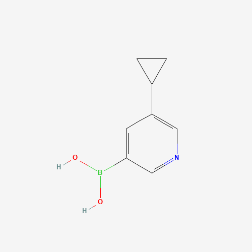 (5-cyclopropylpyridin-3-yl)boronic acid (CAS: 1044210-58-3) - Related Chemical Product