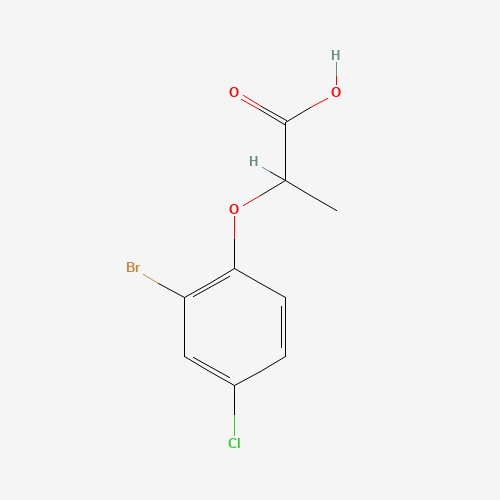 2-(2-bromo-4-chlorophenoxy)propanoic acid (CAS: 98590-32-0) - Related Chemical Product