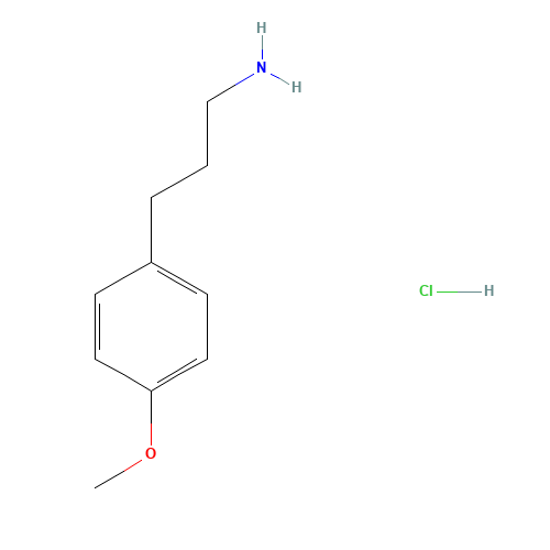 3-(4-methoxyphenyl)propan-1-amine;hydrochloride (CAS: 36397-51-0) - Related Chemical Product