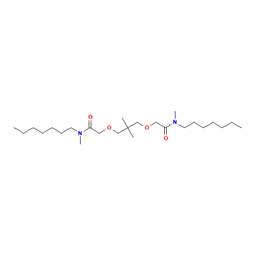 N-heptyl-2-[3-[2-[heptyl(methyl)amino]-2-oxoethoxy]-2,2-dimethylpropoxy]-N-methylacetamide (CAS: 58821-96-8) - Related Chemical Product