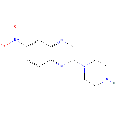 6-nitro-2-piperazin-1-ylquinoxaline (CAS: 770651-85-9) - Related Chemical Product